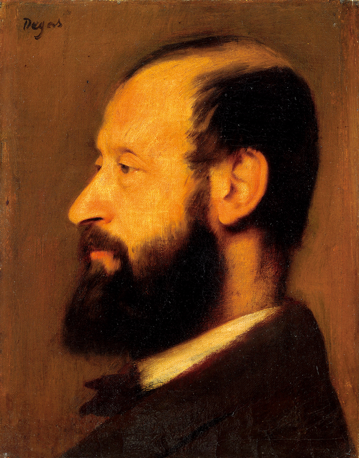  埃德加·德加 Edgar Degas—— 男子肖像 (5)